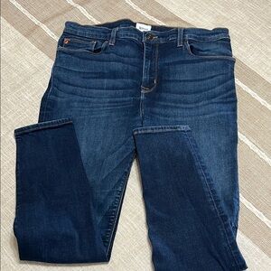 Hudson Skinny Jeans in Denim Blue